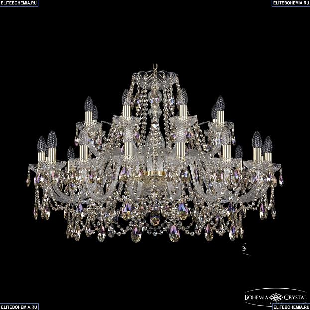 Люстра Bohemia Ivele Crystal 1411/16+8/360 G R801