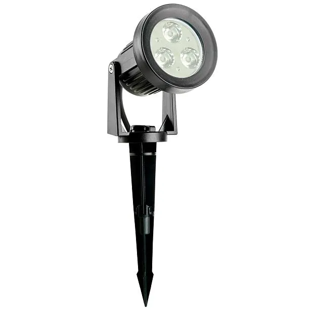 Светильник грунтовой на колышке (грунтовый) Feron 51744.ONE SP2711 5W 3000К 195-245V IP65 пластик Светильник грунтовой на колышке (грунтовый) Feron 51744.ONE SP2711 5W 3000К 195-245V IP65 пластик