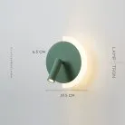 Бра DOM Цвет зеленый Lampatron dom-green 9008-25579