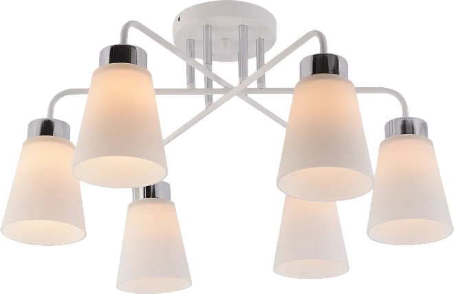 Люстра 6хЕ27 60 Вт модерн Rivoli 9192-306 Miley