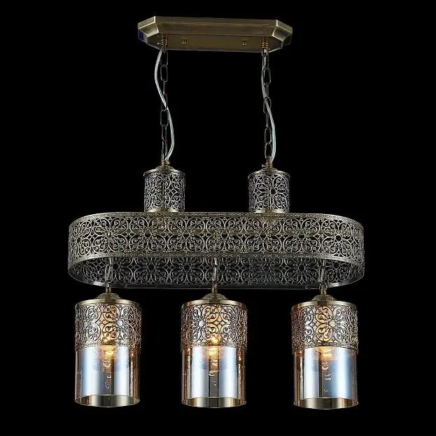 Люстра подвесная Бронза Citilux CL467233 Эмир