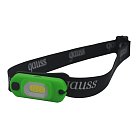 Налобный аккумуляторный фонарь Gauss GF408 30х60 150 лм