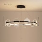 Кольцевые люстры и светильники HELSE 10 ламп Lampatron 6025-16136