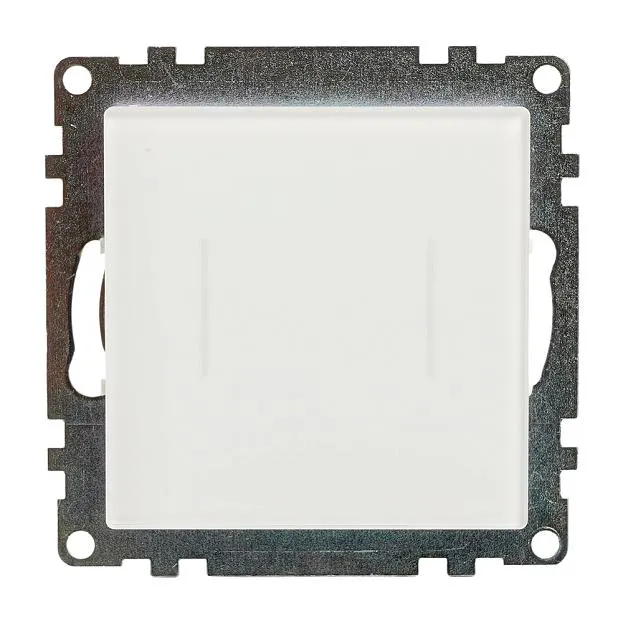 Выключатель 2-клавишный сенсорный (механизм) 250В, 5А, серия Катрин, белый Stekker 50275 GLS2-7204-01