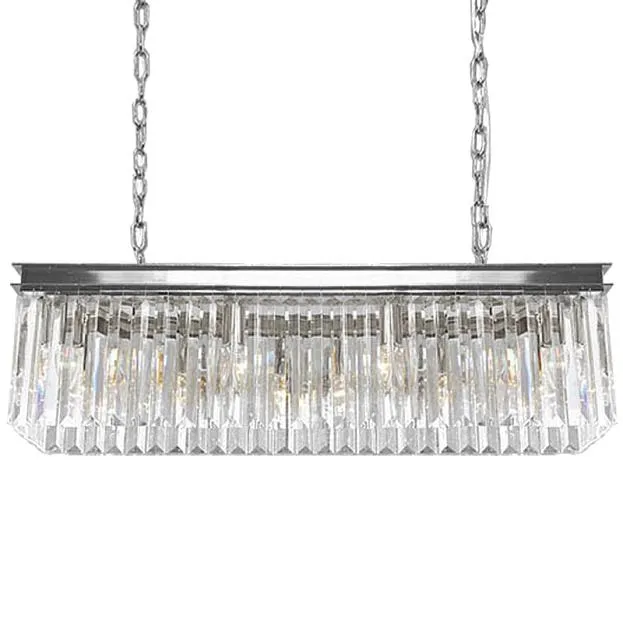 Подвесная люстра RH Odeon Chandelier Silver 90 ImperiumLoft 156481-22 40.2942