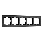 рамка Werkel W0053508 AluMax черный алюминий a069966