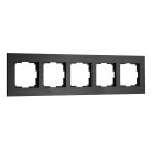 рамка Werkel W0053508 AluMax черный алюминий a069966