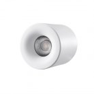 Накладной светильник iLEDEX 108-7W-D80-4000K-24DG-WH Metrica