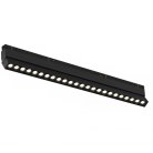 Поворотный магнитный трековый светильник iLEDEX TECHNICAL 4822-003-L462-24W-38DG-3000K-BK VISION48/22