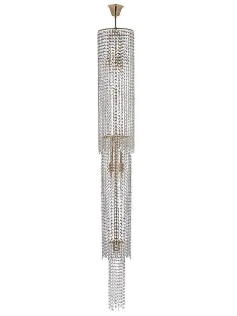 Каскадная люстра Arti Lampadari Stella E 1.3.20.105 G Каскадная люстра Arti Lampadari Stella E 1.3.20.105 G