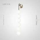 Бра ROCCO W 6 ламп Lampatron 7519-20944