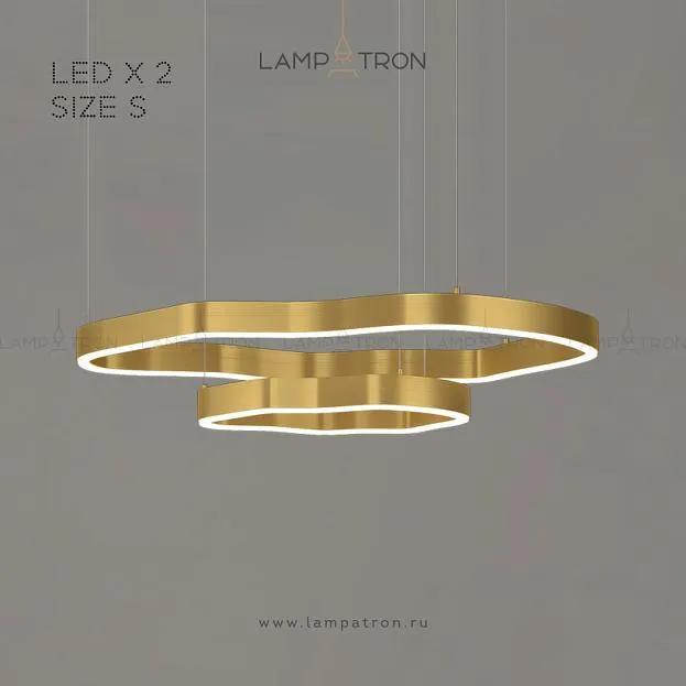 Кольцевые люстры и светильники ANDANTE Два кольца. Размер S Lampatron andante-2-s 5107-13066 Кольцевые люстры и светильники ANDANTE Два кольца. Размер S Lampatron andante-2-s 5107-13066