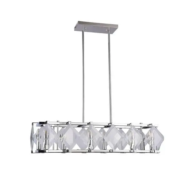 Люстра на штанге Vele Luce VL3053L08 Vittoria Люстра на штанге Vele Luce VL3053L08 Vittoria