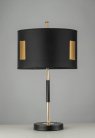 Настольная лампа Arti Lampadari E 4.1.T2 BKG Oggebio