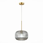 Подвес Латунь/Дымчатый E27 1*60W ST Luce SL1154.303.01 GRAN