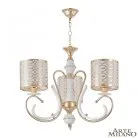 Люстра подвесная с плафонами 301237/3 Wh/Gd Arte Milano Florentia