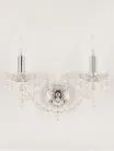 Бра хрустальные Bohemia Ivele Crystal  108B/2/165 Ni