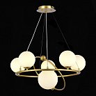 Светильник подвесной Золотой/Белый G9 6*5W Evoluce SLE2210-203-06 ARTU