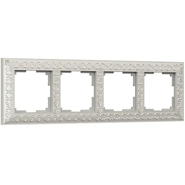 Рамка на 4 поста (жемчужный) Werkel WL07-Frame-04 a031785 Antik Рамка на 4 поста (жемчужный) Werkel WL07-Frame-04 a031785 Antik