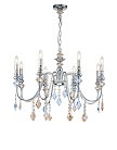 Подвесная люстра Lucia Tucci Maya 4450.8 Chrome