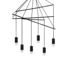 Подвесная люстра Ideal Lux 158815 POP SP6 NERO
