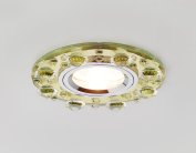 Встраиваемый светильник Ambrella light K225 GD CRYSTAL