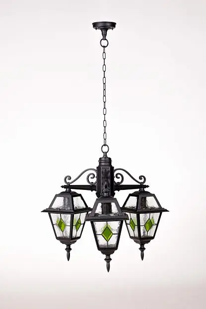 Уличный светильник подвесной Oasis Light 91170/3 lgG Bl Уличный светильник подвесной Oasis Light 91170/3 lgG Bl