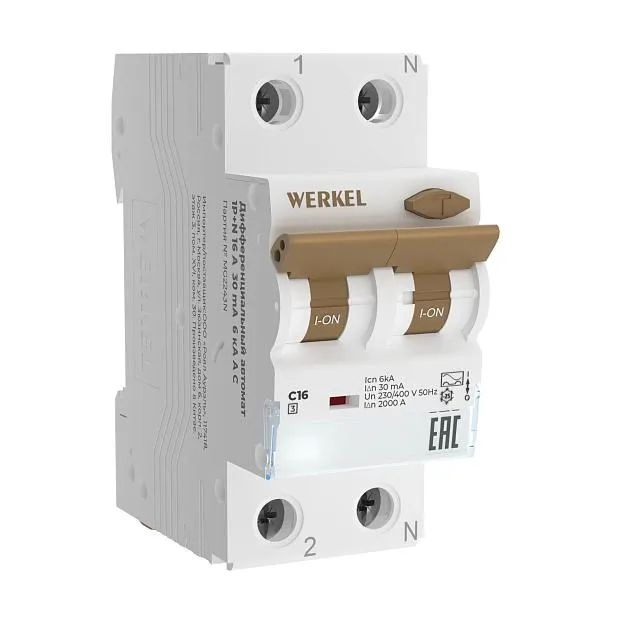 Дифференциальный автомат Werkel W922P166 a062444 Дифференциальный автомат Werkel W922P166 a062444