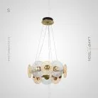 Кольцевые люстры и светильники SANDRA Размер S Lampatron f-sandra-s 3665-9049