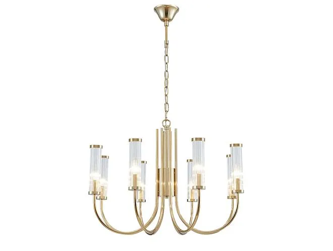 Подвесная люстра Newport 4558/C new gold 4550 Подвесная люстра Newport 4558/C new gold 4550