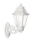Уличный настенный светильник Ideal Lux 120423 ANNA AP1 BIG BIANCO