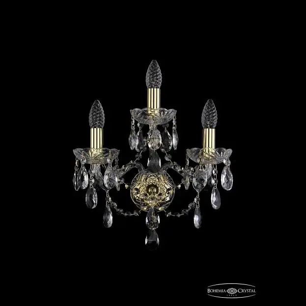 Бра хрустальный Bohemia 1415B/2+1/141 G Бра хрустальный Bohemia 1415B/2+1/141 G
