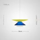 Подвесной светильник MIKKU Тип А. Размер S Lampatron mikku-a-s 8618-24048