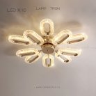 Потолочная люстра KEZIA CH B 10 ламп Lampatron 5544-14337