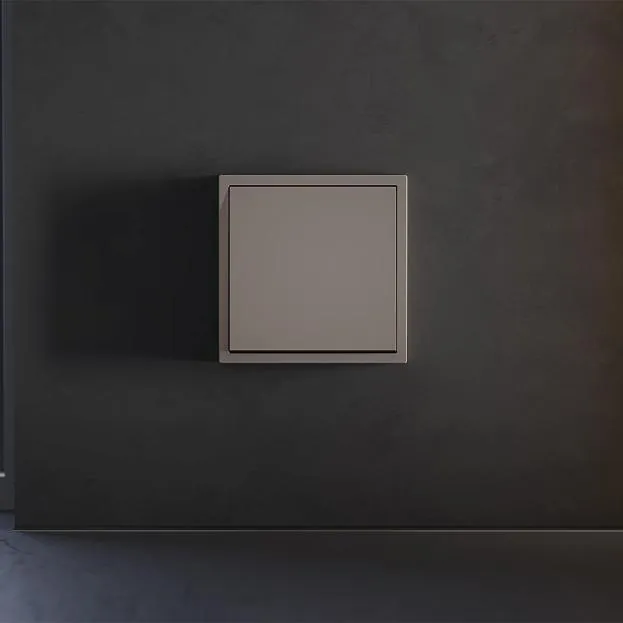 Клавиша для выключателя/переключателя одноклавишного, (капучино) Voltum VLS000114 S70