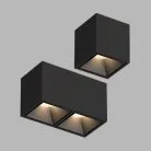Накладной светодиодный светильник Ledron KUBING 2 Black TRIAC
