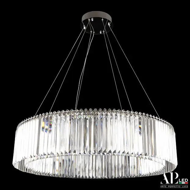 Люстра светодиодная хрустальная APL LED SH09.93.A.Ni.4000 Sicilia Люстра светодиодная хрустальная APL LED SH09.93.A.Ni.4000 Sicilia