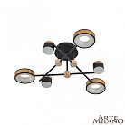 Потолочная люстра Arte Milano 271040/6 BK/GD Ferrara-71040