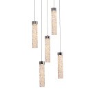 Подвесной светильник Delight Collection MD24030028-5A chrome/clear