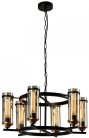 Подвесная люстра Imex MD.20541-6-P-BK+AB