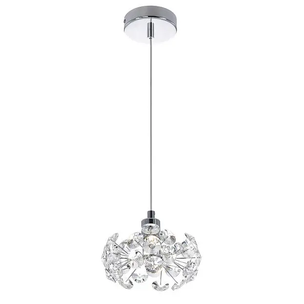 Хрустальный подвесной светильник Citilux EL322P01.1 Хрустальный подвесной светильник Citilux EL322P01.1