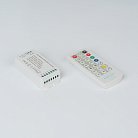 Контроллер RGB+CCT, 2.4G с пультом, 21 кноп., DC12/24V, <16A(MAX) SWG SW-RGB-CW-2.4G-16A 2,4G