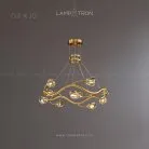 Кольцевые люстры и светильники ADRIANNA 10 ламп Lampatron adrianna-10 3865-9653