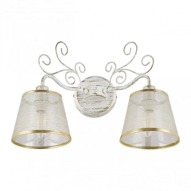 Бра Arte Milano 341120/2W WT+G AM341120 Бра Arte Milano 341120/2W WT+G AM341120