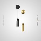 Настенный LED бра-светильник LEFFE WALL Цвет Латунь Lampatron 7247-19910