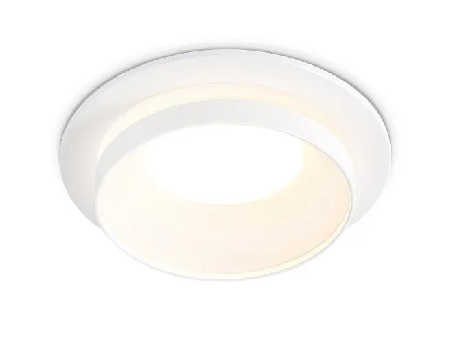 Встраиваемый светильник Ambrella light TN30707 WH белый GU5.3 D92*36