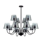 Люстра потолочная G9 12*20W 220V Lumion 6570/12C SMOKY