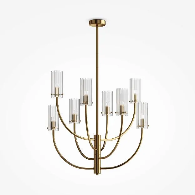 Люстра на штанге Maytoni MOD223PL-08BS Arco