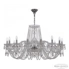 Люстра хрустальная Bohemia Ivele Crystal  1402/16/400 Ni