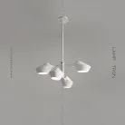 Люстра LANT 4 плафона. Размер S. Цвет белый. Белый каркас. Lampatron 871-14365